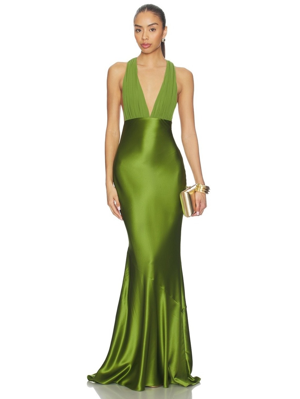 Retrofete Fig Dress in Kiwi
